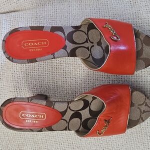 COACH Kathie heels size 6.5 B